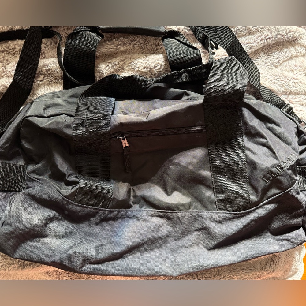 L.L. Bean Black Duffel Bag